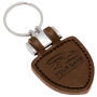Sleutelhanger P02778, Leder, Bruin