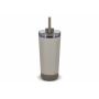 InSideOut Roestvrijstalen Dubbelwandige Drinkbeker Norden met Rietje 600 ml - Beige