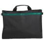 EXHIBITION BAG, BLACK/KELLY GREEN, One size, BLACK&MATCH