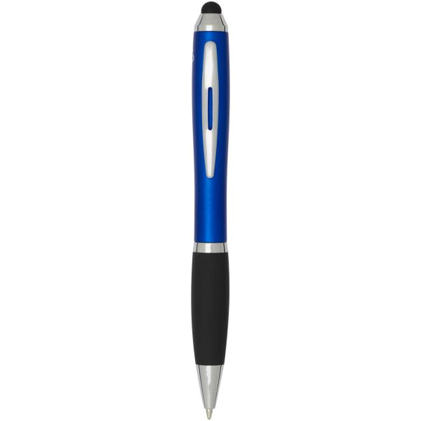 Nash RCS balpen met stylus van gerecycled plastic met gekleurde behuizing en zwarte grip (zwarte inkt) Nash RCS balpen met stylus van gerecycled plastic met gekleurde behuizing en zwarte grip (zwarte inkt)