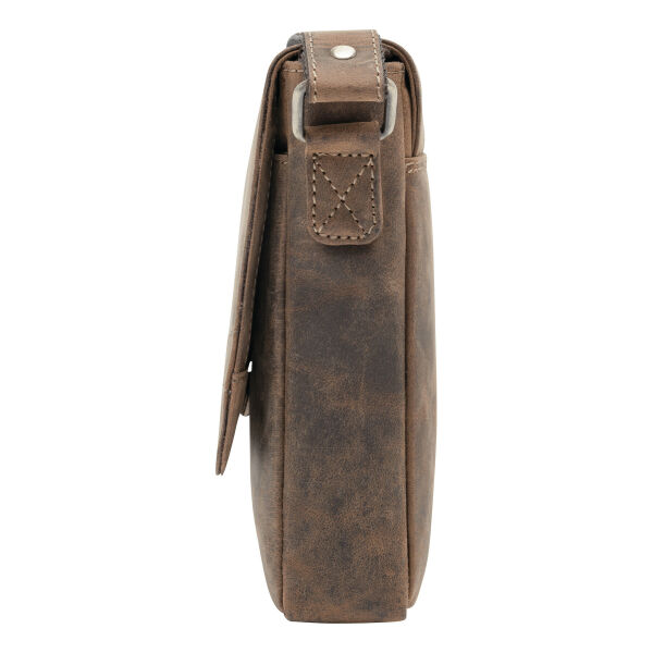 WILDERNESS - Genuine leather bag brown WILDERNESS - Genuine leather bag brown
