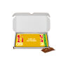 Tony's Chocolonely 180 gram in wit doosje met wikkel - Classic - Melk Karamel Zeezout
