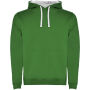Urban hoodie voor kinderen - Kellygroen/Wit - 11/12
