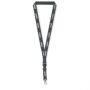 Afneembare polyester lanyard met reflectives Afneembare polyester lanyard met reflectives