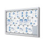 Vergrendelbaar Notitiebord Outdoor Met Gasveer 21x A4