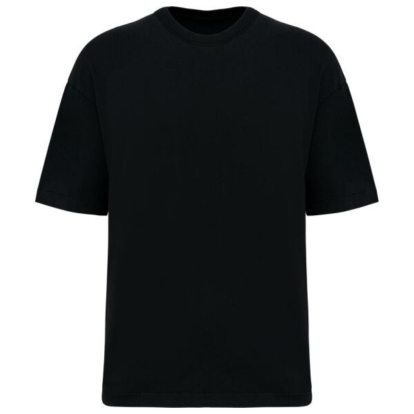 Ecologisch oversized verwassen heren-T-shirt