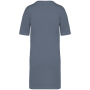Ecologische verwassen T-shirtjurk Washed Mineral Grey XL Ecologische verwassen T-shirtjurk Washed Mineral Grey XL