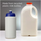 Baseline gerecyclede sportfles van 500 ml - Natuur/Blauw Baseline gerecyclede sportfles van 500 ml - Natuur/Blauw