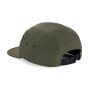 CANVAS 5 PANEL CAMPER CAP, OLIVE GREEN, One size, BEECHFIELD