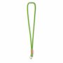 Polyester koord-keycord met bamboe plaatje