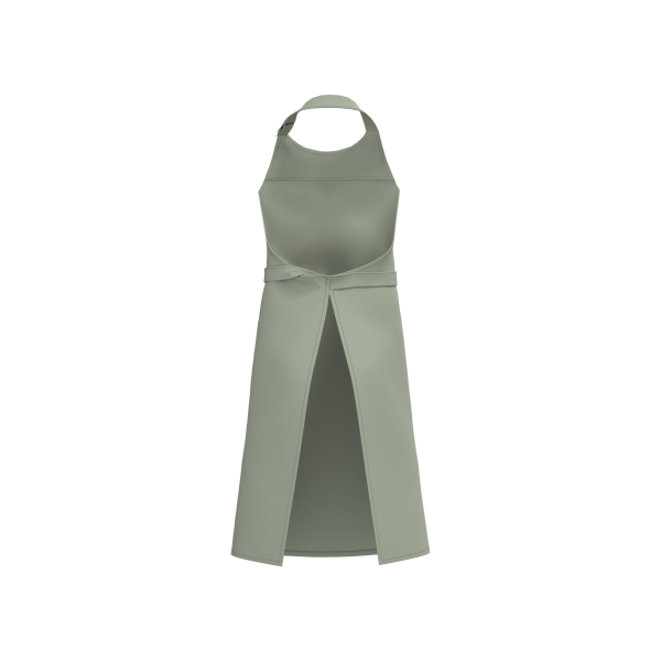 Schort met zak van biologisch katoen Almond Green One Size Schort met zak van biologisch katoen Almond Green One Size