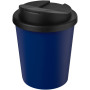 Americano® Espresso 250 ml gerecyclede beker met knoeibestendig deksel - Blauw/Zwart