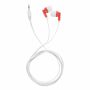Oortelefoon MUSIC rood