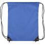 Polyester (210D) trekkoord rugtas Isolde kobaltblauw