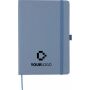 Gerecycled bioafval en kartonnen notitieboek A5 Gertrud blauw