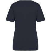 Ecologisch verwassen T-shirt ronde hals korte mouwen Washed Coal Grey XS