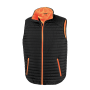 Bodywarmer Thermoquilt Black / Orange XXL