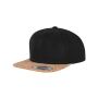 Cork Snapback black one size