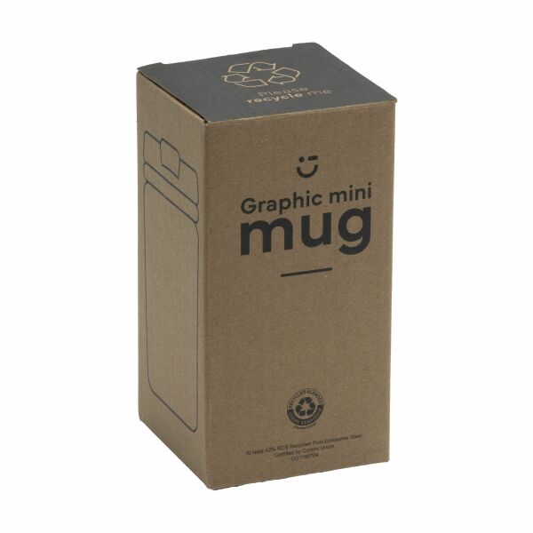 Graphic Mini Mug RCS Recycled Steel 250 ml Thermobecher - blau Graphic Mini Mug RCS Recycled Steel 250 ml Thermobecher - blau