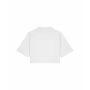 Stella Raya - Het dames cropped T-shirt van gerecycled katoen - XL