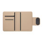 VINGA Baltimore RCS Passport houder met Dual FInder, greige VINGA Baltimore RCS Passport houder met Dual FInder, greige