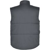 Almanzor multifunctionele werkbodywarmer met hoge kraag - Lood - 3XL
