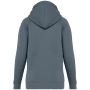 Ecologische damessweater met capuchon en raglanmouwen Mineral Grey XS
