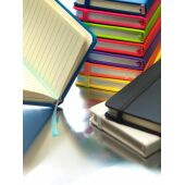 Notitieboek Dita | Gerecycled PU | A6 | Gelinieerd zwart