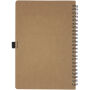 Cobble A5 wire-o gerecycled kartonnen notitieboek met steenpapier - Naturel Cobble A5 wire-o gerecycled kartonnen notitieboek met steenpapier - Naturel