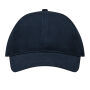COTTURE - 6-panel baseballpet marineblauw