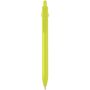 Fidget balpen van gerecycled plastic (zwarte inkt) - Limegroen