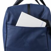 Gerecyclede PU dufflebag Mirae zwart