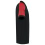 Poloshirt Bicolor Redefined 206106 Black-Brightred XXL