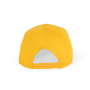 First - 5 panels cap Yellow One Size