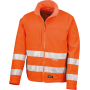 Hi-vis Softshelljack Fluorescent Orange XXL