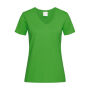 Stedman T-shirt V-Neck Classic-T SS for her 355C Kelly Green-2XL Stedman T-shirt V-Neck Classic-T SS for her 355C Kelly Green-2XL
