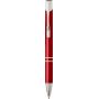 Aluminium balpen Delia rood