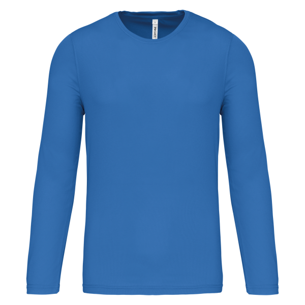 T-shirt de sport manches longues homme Aqua Blue XS T-shirt de sport manches longues homme Aqua Blue XS