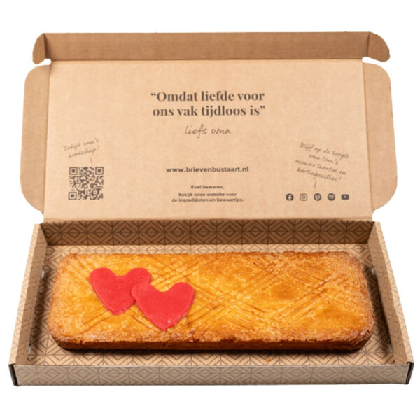 Brievenbus Liefdes Boterkoek Brievenbus Liefdes Boterkoek