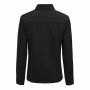 Modern Zip Overshirt Woman Black 3XL