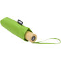 Birgit 21'' opvouwbare windproof gerecyclede PET-paraplu - Limegroen
