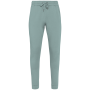 Ecologische uniseks jogging French Terry Washed Jade Green 4XL