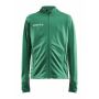 Evolve full zip jr team green 158/164