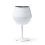 FRADES Roestvrijstalen 2-in-1 beker/glas 380 ml - wit FRADES Roestvrijstalen 2-in-1 beker/glas 380 ml - wit