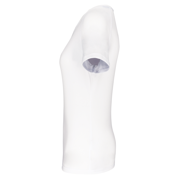 T-shirt de sport à col rond recyclé femme White XXL T-shirt de sport à col rond recyclé femme White XXL