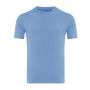 IQONIQ Brett gerecycled katoen t-shirt, moon blue (L)