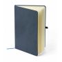Gerecycled notitieboekje A5 Bloom blauw