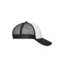 6 Panel Mesh Cap white/black one size