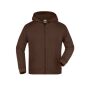 Hooded Jacket Junior brown XXL