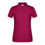 Ladies' Basic Polo wine XXL